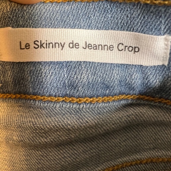 🌹 FRAME NWT Le Skinny De Jeanne Crop in Georgina Jeans Women’s 30 Casual - Picture 9 of 13